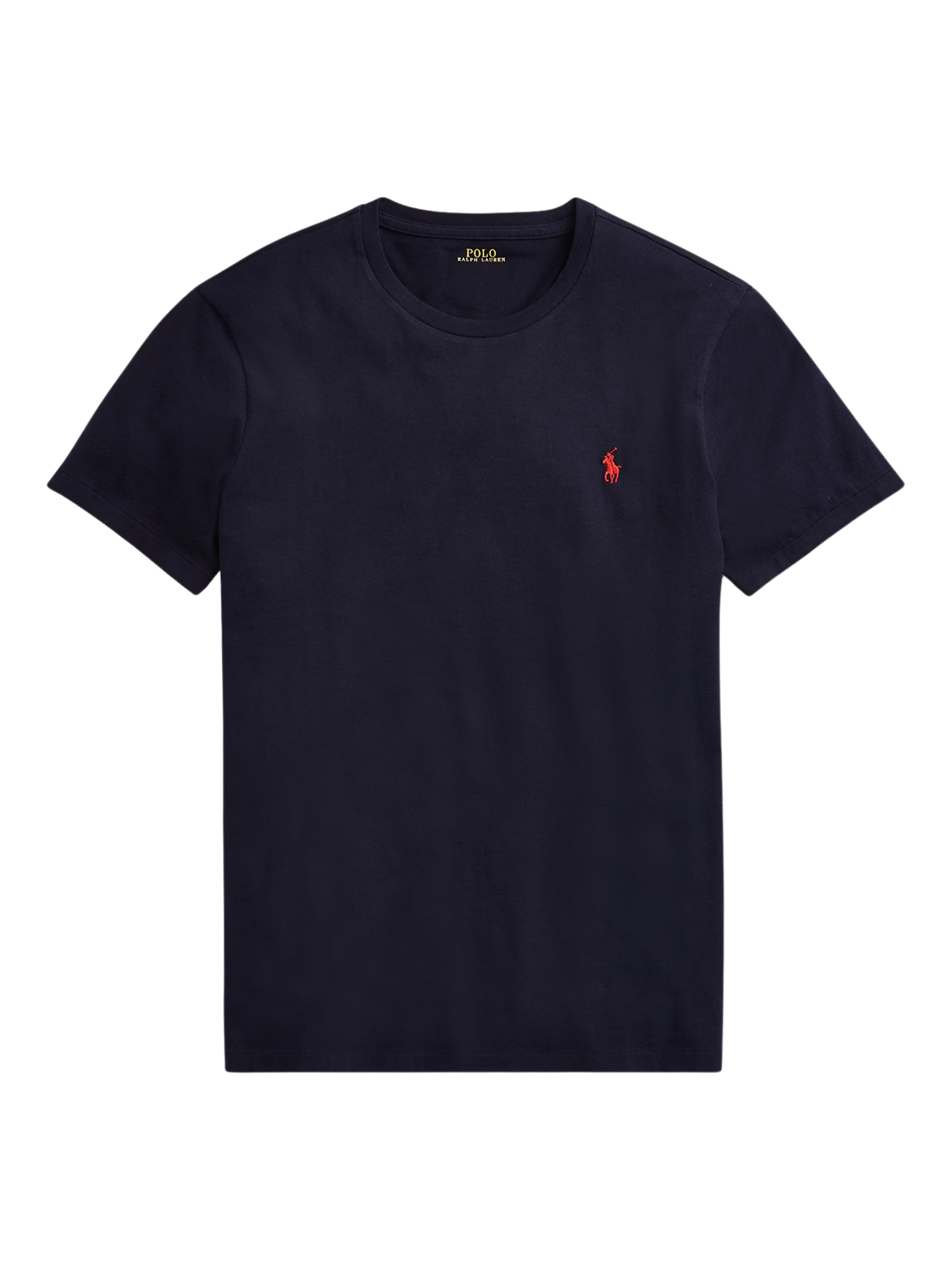 RALPH LAUREN Custom Slim Fit Jersey Crewneck T-Shirt Ink