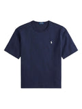 RALPH LAUREN Relaxed Fit Logo Jersey T-Shirt Navy
