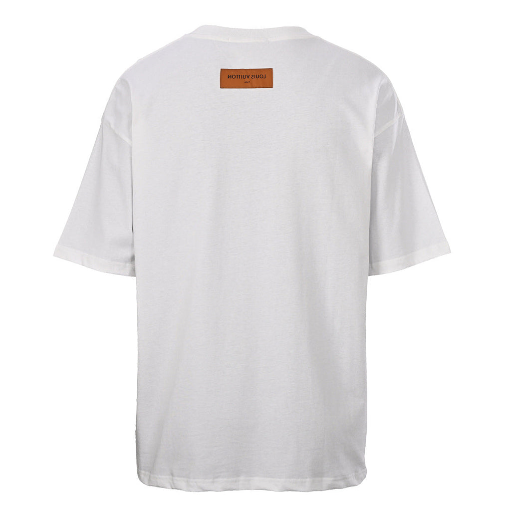 Louis Vuitton Embroidered Sailboat Short-Sleeve T-Shirt