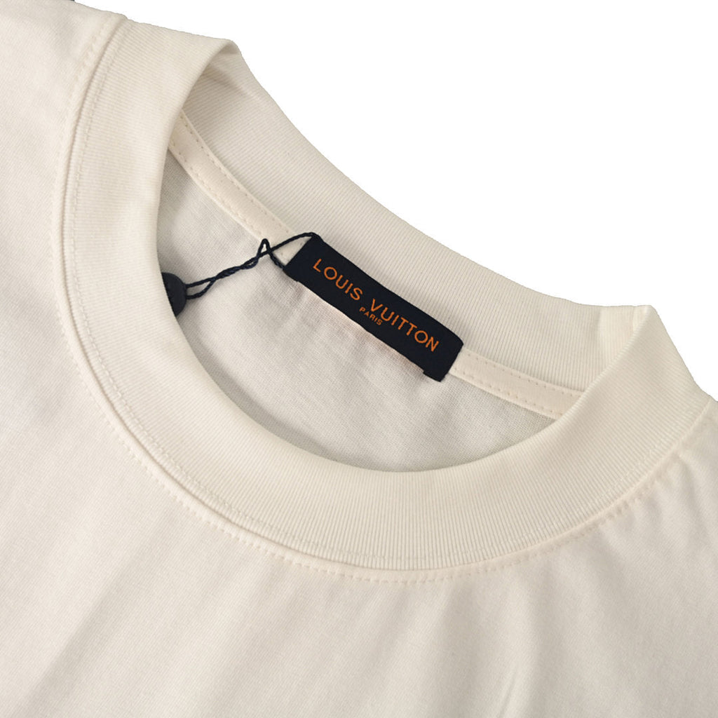 LOUIS VUITTON Bone Logo Short-Sleeve T-Shirt