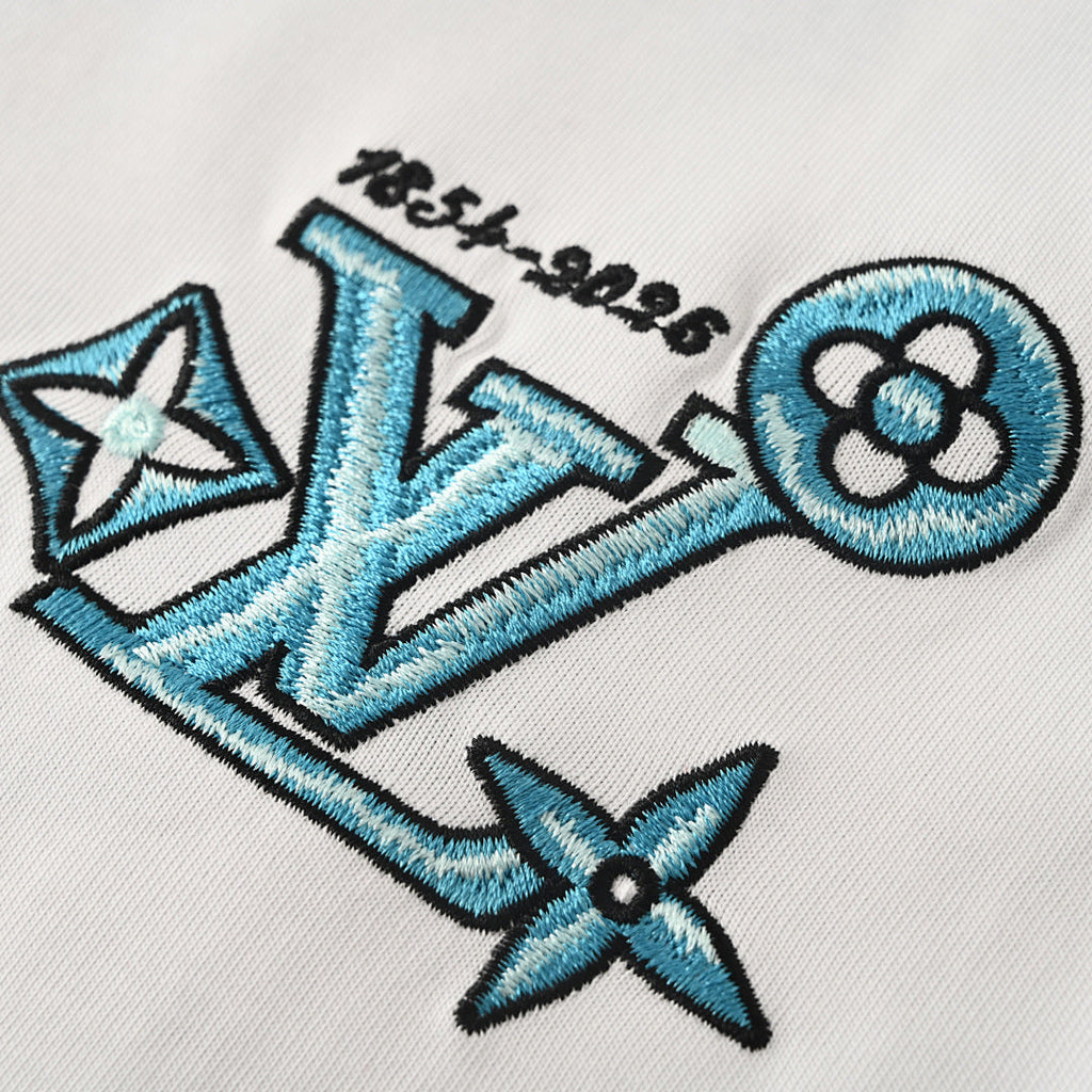 LOUIS VUITTON Bone Logo Short-Sleeve T-Shirt