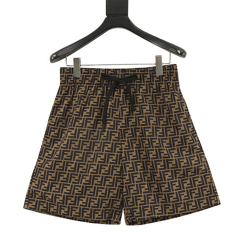 Fendi Double-F Monogram Print Shorts