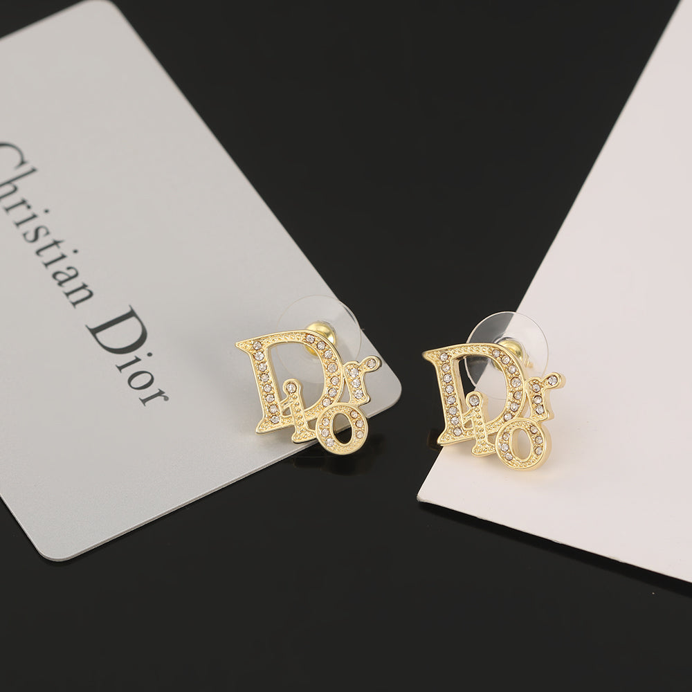 18K Dior Tribales Diamond Earrings