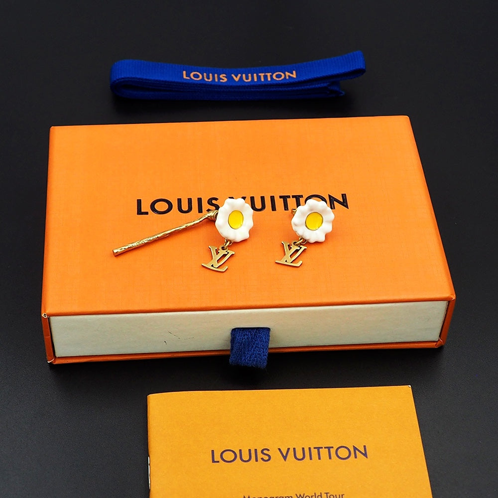 18K Louis Vuitton Gardening Earrings